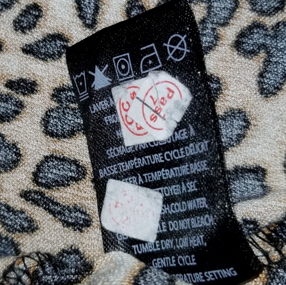Lily Morgan Womens Cheetah Leopard Print Stretchy Dress Label Reads Size Small - Picture 9 of 14